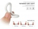 Toynary - CR01 Soft Cock Rings - White photo-3