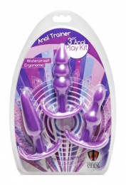Trinity Vibes - Anal Trainer 3 Piece Anal Play Kit - Purple photo