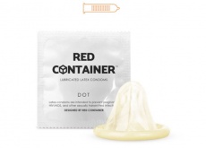 Red Container - Dot Type Condoms 12's Pack photo