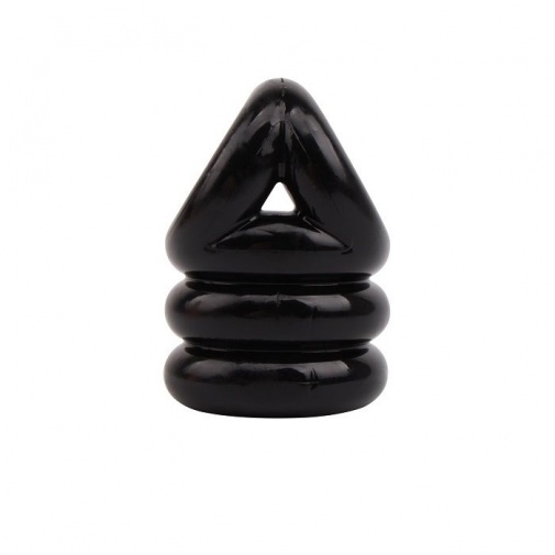Chisa - 三角形陰莖環 - 黑色 照片