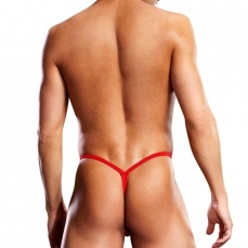 Blueline - Performance Microfiber Pouch G-String - Red - S/M photo