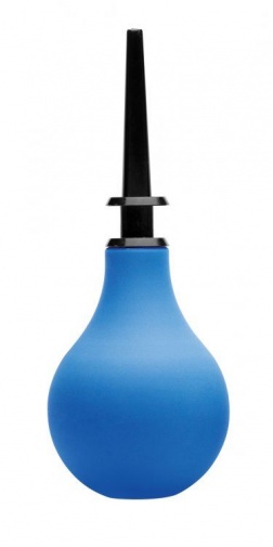 CleanStream - 优质单向灌肠泵套装 - 蓝色 照片