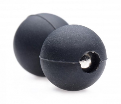 Master Series - Sin Spheres Silicone Magnetic Balls - Black photo