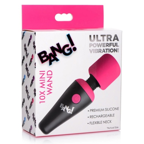 Bang! - 10X Vibro Mini Wand - Pink photo