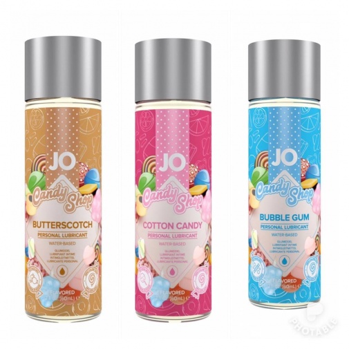 System Jo - H2O - Candy Shop - 棉花糖味水性润滑剂 - 60ml 照片