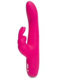 Happy Rabbit - Slimline Curve Rabbit Vibrator - Pink 照片