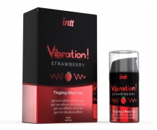 INTT - Vibration! 草莓味全性别刺激凝胶 - 15ml 照片