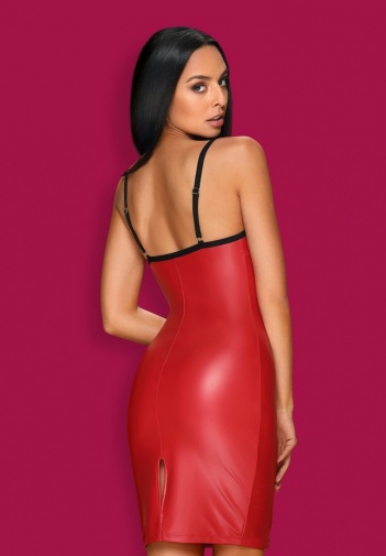 Obsessive - Redella Dress - Red - L/XL photo