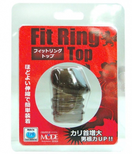 Mode Design - Fit Ring - Top - Smoke photo