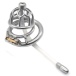 FAAK - Chastity Cage 01 w Belt & Catheter 45mm - Silver photo-6
