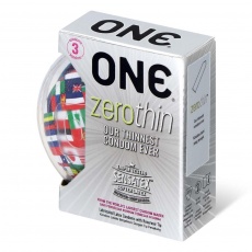 One Condoms - ZeroThin 安全套 3片裝 照片