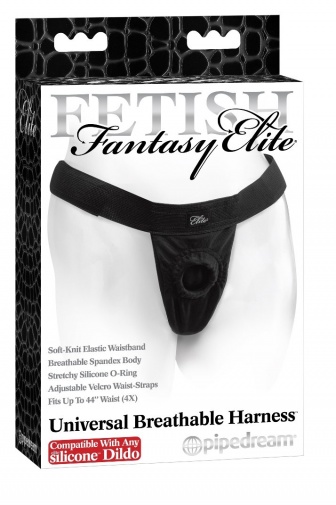 Fetish Fantasy - Universal 透氣穿戴式束帶 - 黑色 照片