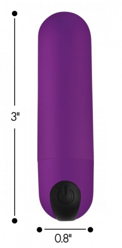 Bang! - 21X Vibro Bullet w Remote - Purple photo