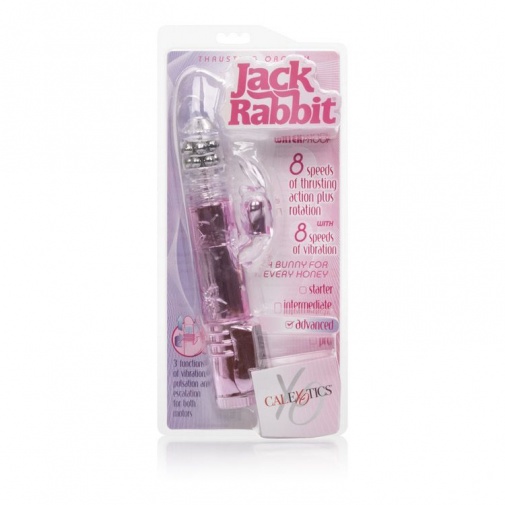 CEN - Thrusting Orgasm Rabbit Vibrator - Pink photo