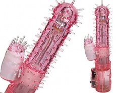 A-One - Incelt Rabbit Vibrator - Pink photo