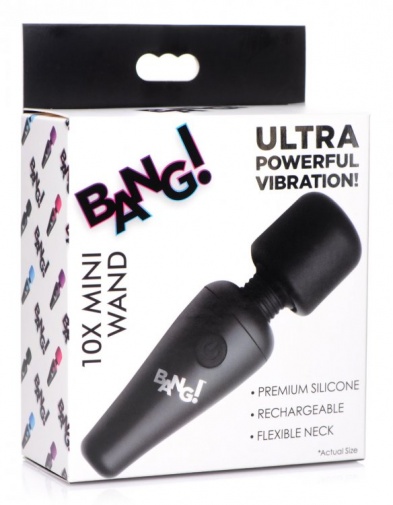 Bang! - 10X Vibro Mini Wand - Black photo