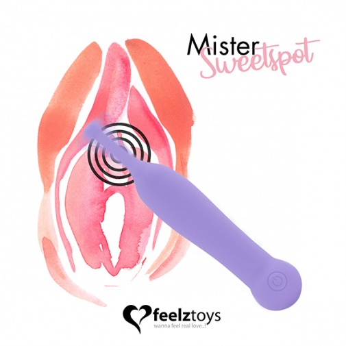 Feelztoys - Mister Sweetspot Clitoral Vibe - Purple photo