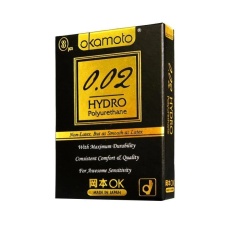 Okamoto - 0.02 水性聚氨酯 安全套 3 片裝 照片