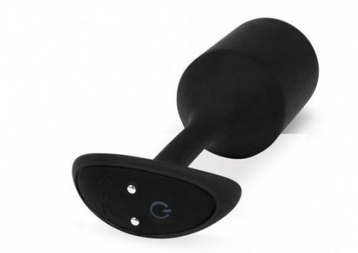 B-Vibe - Vibrating Snug Plug 4 - Black photo