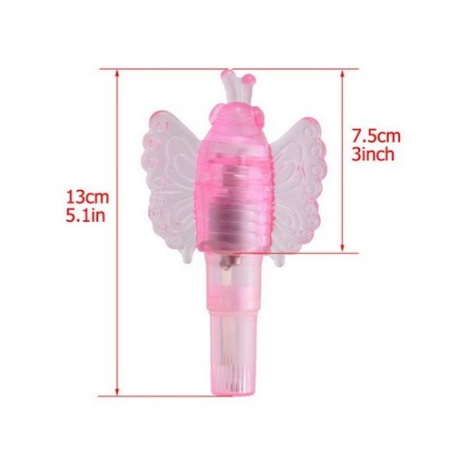 Aphrodisia - Butterfly Massager - Pink photo