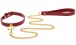 Taboom - O-Ring Collar w Leash - Red photo-3