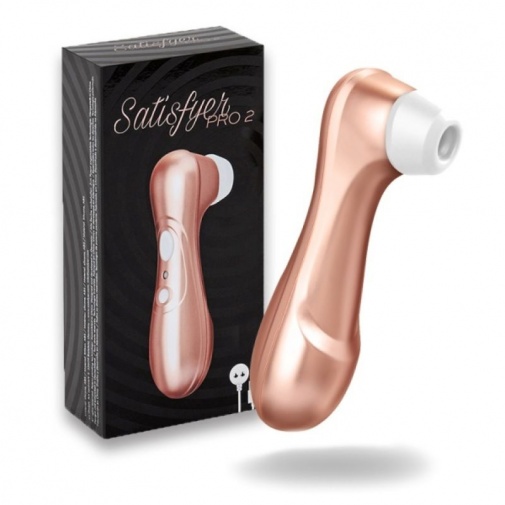 Satisfyer - Pro 2 阴蒂乳头吸吮震动器 照片