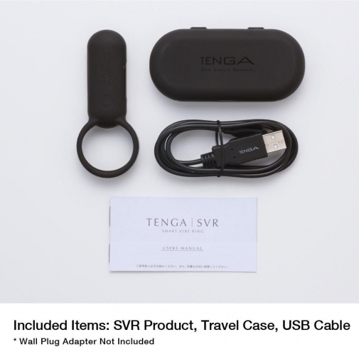 Tenga - Smart Vibe Ring - Black photo