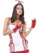 Le Frivole - Erotic Nurse Costume - White/Red - M/L photo-3