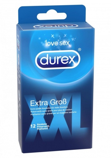 Durex - XXL Extra Long, Extra Wide 12's Pack photo