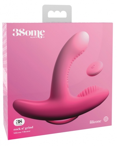 3Some - Rock n’ Grind 震動器 - 粉紅色 照片