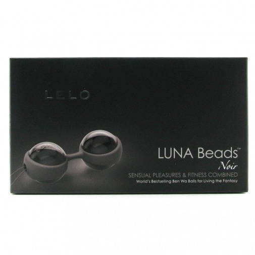 Lelo - Luna Noir 收阴球 - 黑色 照片