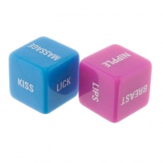 ToyJoy - Lovers Dice - Pink/Blue photo