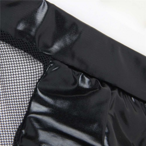 Ohyeah - Men Lace Panty - Black - XL photo