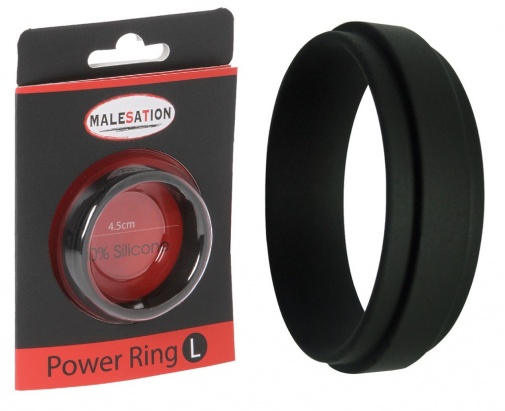 Malesation - Power Ring L 4.5cm - Black photo