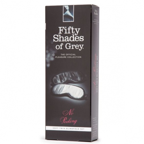 Fifty Shades of Grey - 格雷的五十道陰影系列  黑白眼罩 2個裝 照片