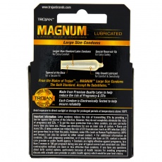 Trojan - Magnum 62/55mm 大码乳胶安全套 3片装 照片