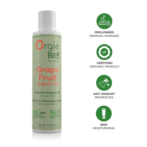 Orgie - BIO Grapefruit Massage Oil - 100ml photo