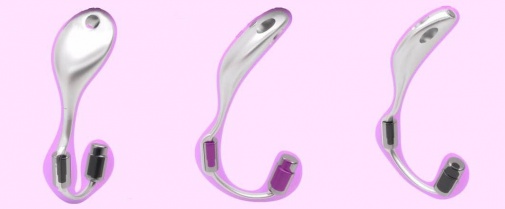 Adrien Lastic - Mr Hook Double Stimulator w/Remote - Purple photo