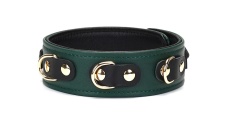Liebe Seele - LE Premium Collar w Leash - Dark Green photo