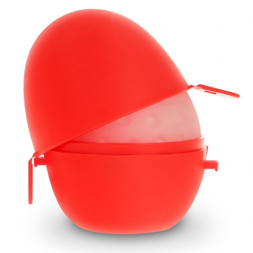 Jamyjob - Egg Masturbator Red Version - Red photo