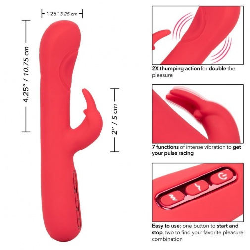 CEN - Throb 脈動震動器 - 紅色 照片