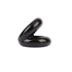 Chisa - Dual Pleasure Ring - Black photo