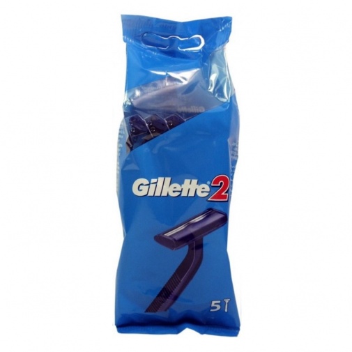 Gillette - 即弃式剃刀 5件装 照片