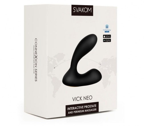 SVAKOM - Vick Neo Prostate Vibrator - Black photo