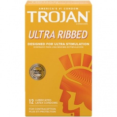 Trojan - Ultra Ribbed 12's Pack photo