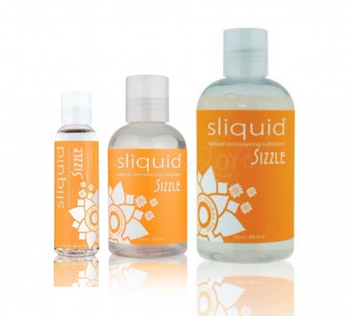 Sliquid - Naturals Sizzle 天然水性润滑剂 - 60ml 照片