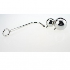MT - Anal Rope Hook with 2 Balls Movable 176 mm photo