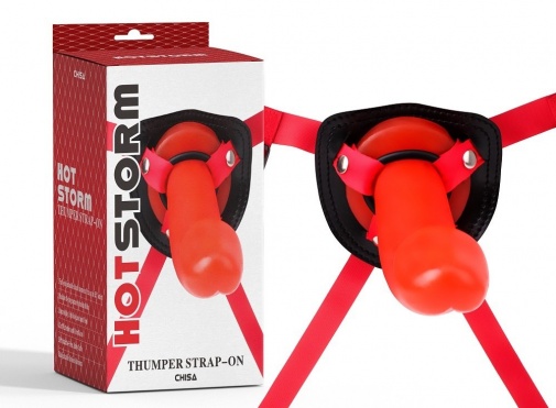 Chisa - Thumper Strap-On - Red photo