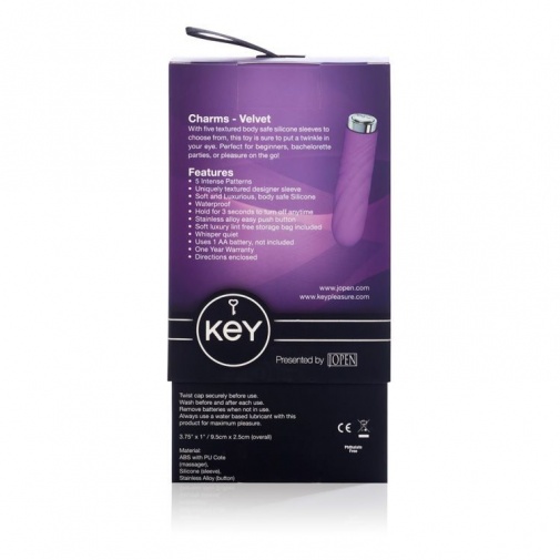 Key - Charms Velvet Vibe – Lavender photo