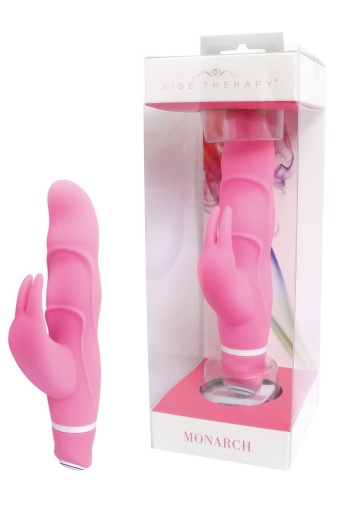 Vibe Therapy - Monarch Rabbit Vibrator - Pink photo